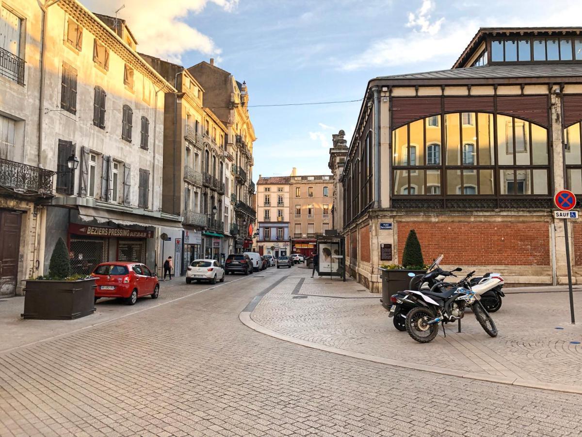 Place De La Mairie, Art Apparts Beziers Bagian luar foto